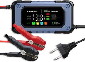agm ikroviklis - Qoltec 52486 Battery Charger with Repair Function 12V 7A - 2 nuotrauka