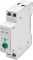 relia - Qoltec WiFi DIN bėgio relė su elektros skaitikliu 63A - 1 nuotrauka