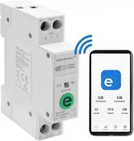 relia - Qoltec WiFi DIN bėgio relė su elektros skaitikliu 63A - 5 nuotrauka