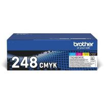 brother hl - Brother TN-248VAL, Originali kasetė (Juoda, Žydra, Rausvai raudona, Geltona) - 1 nuotrauka