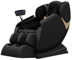 masaziniai foteliai - Fotelis Halmar Solaria, juodas (Black) - 2 nuotrauka