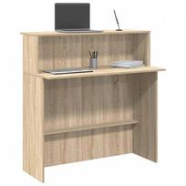 vidaXL Registratūros stalas 100x50x103,5 cm Sonoma ąžuolas (Sonoma Oak)