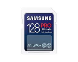 atminties korteles 128 - Samsung Pro Ultimate SDXC 128GB UHS-I U3 + skaitytuvas - 1 nuotrauka