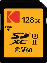 atminties kortele 128gb pro v60 - Kodak 128GB SD UHS-II U3 V60 Ultra Pro - 1 nuotrauka