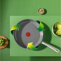 tefal keptuves 24 cm - Keptuvė Tefal Renew  C4240443, 24 cm, aliuminis - 6 nuotrauka