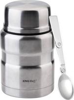 termosai maistui 5 l - King Hoff Termosas KH-1457, 0.5 l, sidabro (Silver) - 2 nuotrauka