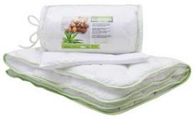 135 60 - Patalynės komplektas vaikams Comco Aloe Vera, 100 x 135 cm, 40 x 60 cm, balta, 2 vnt. - 2 nuotrauka