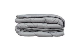 x200 - Antklodė Comco Seersucker, 200x200 cm, pilka (Gray) - 1 nuotrauka