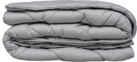 x200 - Antklodė Comco Seersucker, 200x200 cm, pilka (Gray) - 2 nuotrauka