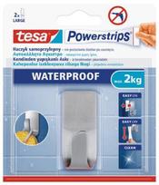 kabliukai drabuziams - Kabliukas TESA POWER STRIPS WATERPROOF ZOOM, metalinis - 5 nuotrauka