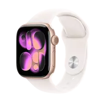 apple watch series 11 42 - Apple Watch Series 11 GPS   Cellular, Aluminium Case (42 mm), Sport Band, S/M - 1 nuotrauka