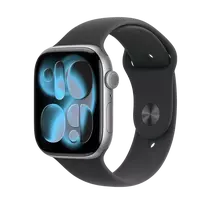 l cell - Apple Watch Series 11 GPS   Cellular, Aluminium Case (46 mm), Sport Band, M/L - 3 nuotrauka