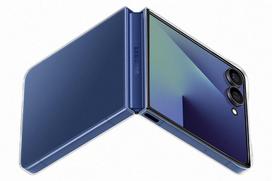 samsung z flip 7 - Permatomas dėklas (Samsung Galaxy Flip7) - 4 nuotrauka