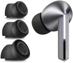 galaxy buds 3 pro - Tech-Protect Ear Tips Samsung Galaxy Buds 3 Pro (S/M/L, 3 vnt.) Juodas (Black) - 2 nuotrauka