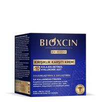 bioxcin - Bioxcin Age Reverse Naktinis veido kremas su hialurono rūgštimi, 50 ml - 3 nuotrauka