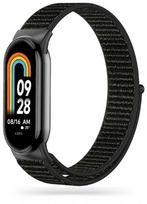 smart band 10 - Tech-Protect nailoninis dirželis Xiaomi Smart Band 8/8 NFC, juodas (Black) - 2 nuotrauka