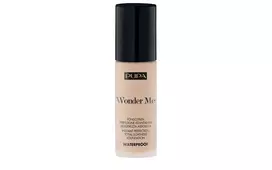 pupa pudra - PUPA Milano Wonder Me Vandeniui atsparus makiažo pagrindas - 025 Natūralus smėlio (Natural Beige) 30 ml - 1 nuotrauka