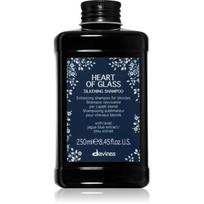 plauku sampunas - Davines Heart of Glass Silkening Shampoo šviesius plaukus glotninantis šampūnas, 250 ml - 2 nuotrauka