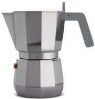 kavinukas espresso moka - Alessi Moka Espresso Maker 300 ml Pilka (Grey) - 3 nuotrauka