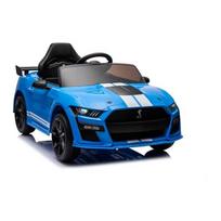 elektromobilis ford - Lean Cars Ford Mustang GT500 Shelby Mėlynas (Blue) - 3 nuotrauka