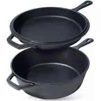 ketaus puodas 24 - Vilde CAST LINE puodas su keptuve, 24 cm / 3,5 l - 3 nuotrauka