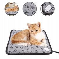 Trixie Elektrinis Šildomas Guolis 45x45 cm Pilkas/Juodas (Gray/Black)