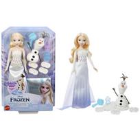 olafas - Mattel Disney Frozen Elzos ir Olafo rinkinys, HYH10 - 2 nuotrauka