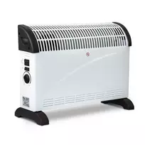sildytuvas ventiliatorius 2000w - 4IQ Konvekcinis šildytuvas su ventiliatoriumi 2000W, Baltas (White) - 1 nuotrauka