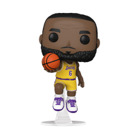 funko pop james - FUNKO POP! Vinilinė figūrėlė: NBA - Lakers - LeBron James #6 - 3 nuotrauka