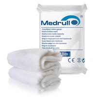 medicinines - MEDRULL, medicininė marlė, 3 m x 90 cm, nesterili - 1 nuotrauka