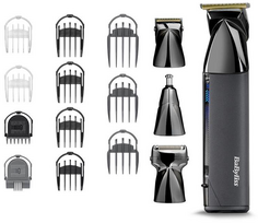5in1 plauku - Babyliss MT991E Super X Metal 15in1 Belaidis (Juodas - Black) - 4 nuotrauka