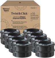 tommee tippee sauskelniams - TOMMEE TIPPEE SANGENIC TWIST & CLICK ADVANCED KASETĖS, 16 VNT. - 2 nuotrauka