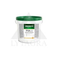 medienos dregmes - Klijai Vincents Polyline PVA D3, 3 kg - 2 nuotrauka