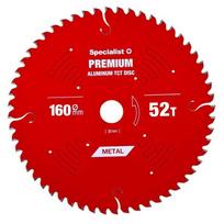 pjovimo diskas specialist - SPECIALIST+ pjovimo diskas Aluminium 160x52Tx20mm - 1 nuotrauka
