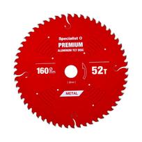pjovimo diskas specialist - SPECIALIST+ pjovimo diskas Aluminium 160x52Tx20mm - 2 nuotrauka
