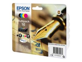 EPSON 16 ink cartridge black   tri-col | C13T16264012