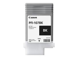 rasalines kasetes spausdintuvams - CANON PFI-107 BK Ink black | 6705B001 - 1 nuotrauka