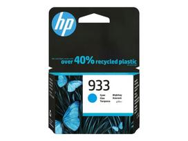 rasalines kasetes spausdintuvams - HP 933 Cyan Original Ink Cartridge | CN058AE#BGX - 1 nuotrauka