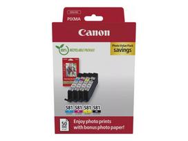 CANON CLI-581 Ink Cartridge BK/C/M/Y | 2106C006