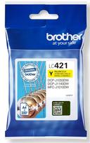 Brother LC421Y Ink Cartridge Yellow | Brother LC421Y | Ink cartridge | Yellow