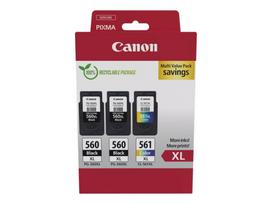 rasalai spausdintuvo - CANON PG-560XLx2/CL-561XL Ink Cartridge | 3712C009 - 1 nuotrauka