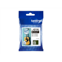 rasalai spausdintuvo - Brother LC421XLBK Ink Cartridge, Black | Brother Brother LC | LC421XLBK | Brother LC421XLBK - High Yield - black - original - ink cartridge | Ink cartridge | Black - 1 nuotrauka