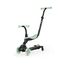 paspirtukas 3in1 - QPlay Sema Evo 3in1 Paspirtukas, Žalias (Green) - 2 nuotrauka