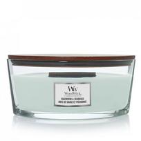 woodwick - WoodWick Sagewood & Seagrass aromatinė žvakė - 453,6 g. - 3 nuotrauka