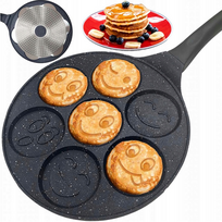 spurgu keptuve - Šypsenėlės Frying Pan 26 cm - 2 nuotrauka