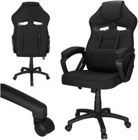 kedes ergonomiskos - Springos HF0036 Biuro kėdė, juoda (Black) - 1 nuotrauka