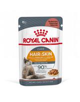 royal canin care hair skin - ROYAL CANIN INTENSE BEAUTY šlapias kačių maistas gabaliukais padaže, 12x85 g - 1 nuotrauka
