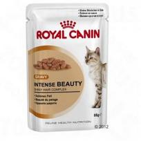 royal canin care hair skin - ROYAL CANIN INTENSE BEAUTY šlapias kačių maistas gabaliukais padaže, 12x85 g - 2 nuotrauka