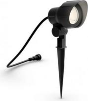 sviestuvai 12v - Philips GARDENLINK LED lauko šviestuvas LV Spot BL 1x6W/12V 4000K IP44 Juodas (Black) - 1 nuotrauka