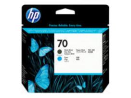 spausdinimo galvute hp - HP 70 Printhead matte black cyan | C9404A - 1 nuotrauka